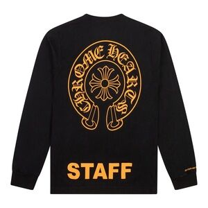 Authentic Chrome Hearts Staff long sleeve shirt